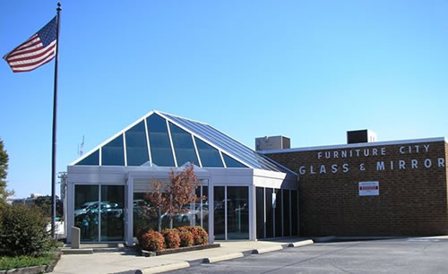 Furniture City Glass showroom