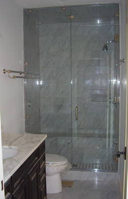 custom steam room shower enclosure